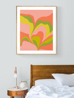 Petal Pink - Abstract Art Print