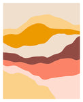 Minimal Landscape #8 - Abstract Art Print