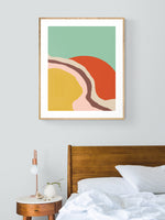 Minimal Landscape #7 - Abstract Art Print