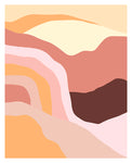 Minimal Landscape #10 - Abstract Art Print