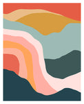 Minimal Landscape #9 - Abstract Art Print