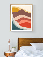 Minimal Landscape #12- Abstract Art Print