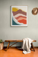 Minimal Landscape #12- Abstract Art Print