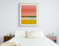 Minimal Geometry #1- Abstract Art Print