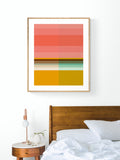 Minimal Geometry #1- Abstract Art Print