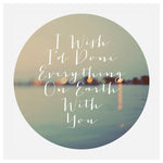 Everything On Earth (Circle) - Fine Art Photograph
