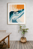 Chase The Sun - Modern Art Print