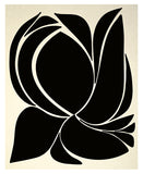 Deep Floral #1 - Abstract Art Print