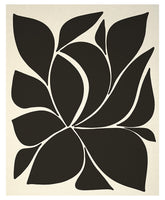 Deep Floral #2 - Abstract Art Print
