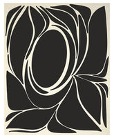 Deep Floral #4 - Abstract Art Print