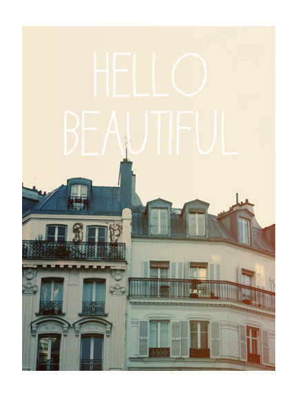 Hello Beautiful - Card