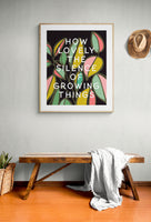 How Lovely The Silence - Modern Art Print