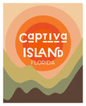 Destination: Captiva Island - Modern Art Print