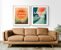 Destination: Captiva Island - Modern Art Print