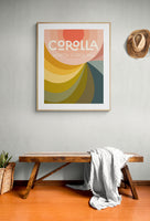 Destination: Corolla - Modern Art Print