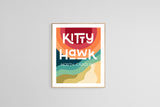 Destination: Kitty Hawk - Modern Art Print