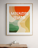Destination: Mackinac Island Michigan - Modern Art Print