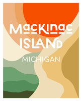 Destination: Mackinac Island Michigan - Modern Art Print