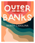 Destination: Outer Banks - Modern Art Print
