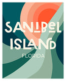 Destination: Sanibel Island - Modern Art Print
