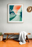 Destination: Sanibel Island - Modern Art Print