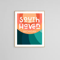 Destination: South Haven - Modern Art Print