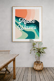 Make Waves - Modern Art Print