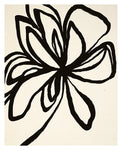 Midnight Floral #3 - Abstract Art Print