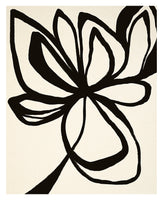 Midnight Floral #5 - Abstract Art Print
