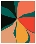 Midnight Garden #2 - Abstract Art Print