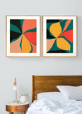 Midnight Garden #2 - Abstract Art Print