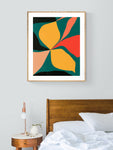 Midnight Garden #1 - Abstract Art Print