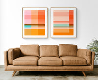 Minimal Geometry #2 - Abstract Art Print