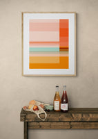 Minimal Geometry #2 - Abstract Art Print