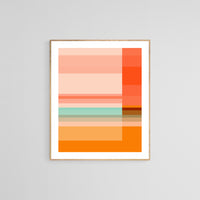 Minimal Geometry #2 - Abstract Art Print