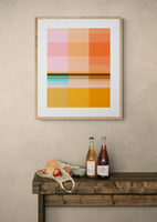 Minimal Geometry #3 - Abstract Art Print
