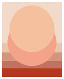 Minimal Sunset #3 - Abstract Art Print