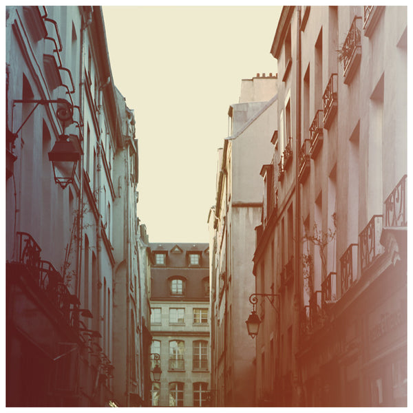 Fine Art Photograph of a Parisian Street. Photographed by Alicia Bock.