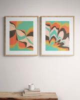 Retro Mood #3 - Abstract Art Print
