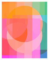 Retro Summer #8 - Abstract Art Print