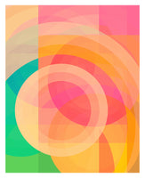 Retro Summer #9 - Abstract Art Print