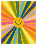 Smile/Sun - Modern Art Print