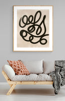 Monder Art Giclee Print - Splatter Line