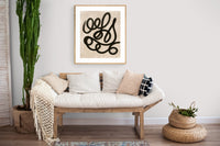 Monder Art Giclee Print - Splatter Line