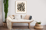 Monder Art Giclee Print - Splatter Line