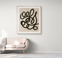 Monder Art Giclee Print - Splatter Line