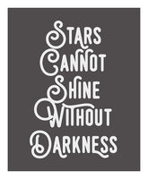 Stars Giclee Typography Print