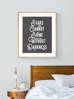 Stars Giclee Typography Print