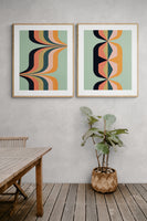 Summer Sorbet #1 - Abstract Art Print