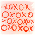 XOXO Watercolor Print